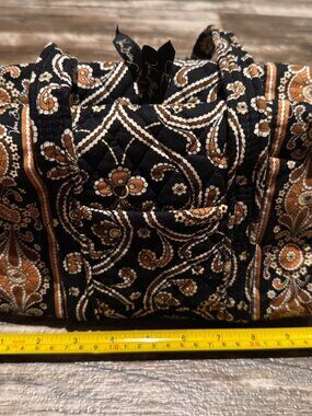 Vera Bradley Cafe Latte Original 100 Mini Duffle Shoulder Bag